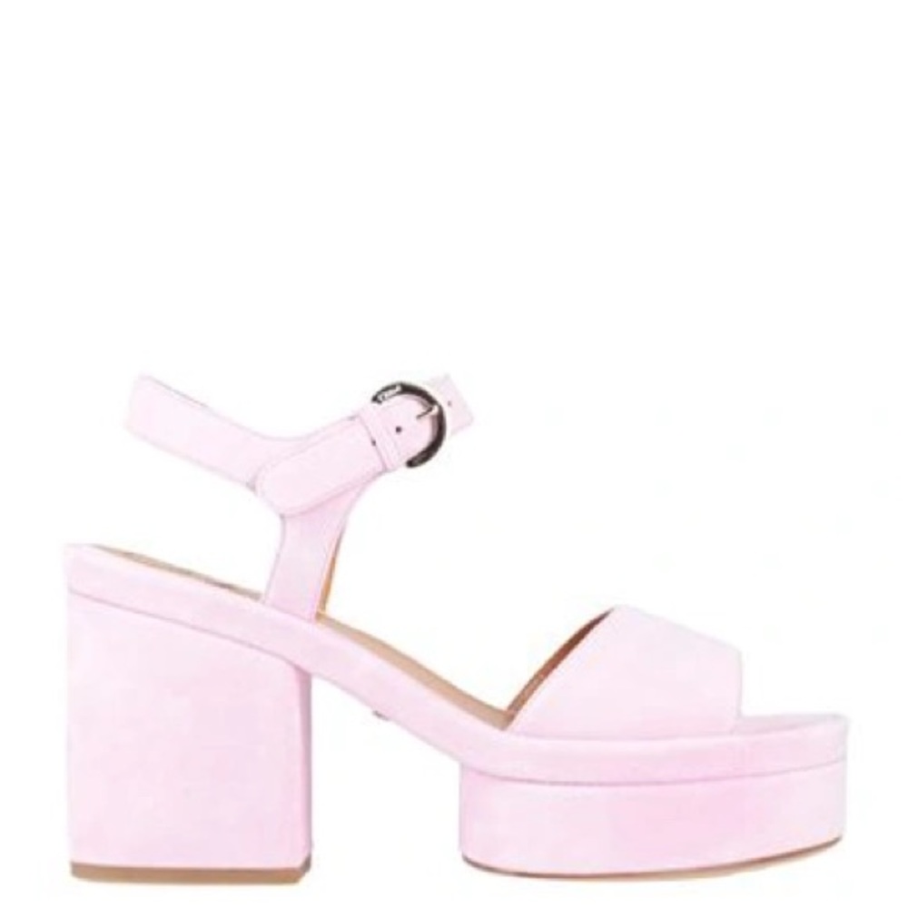 Chloe odina shoes in lilac suede